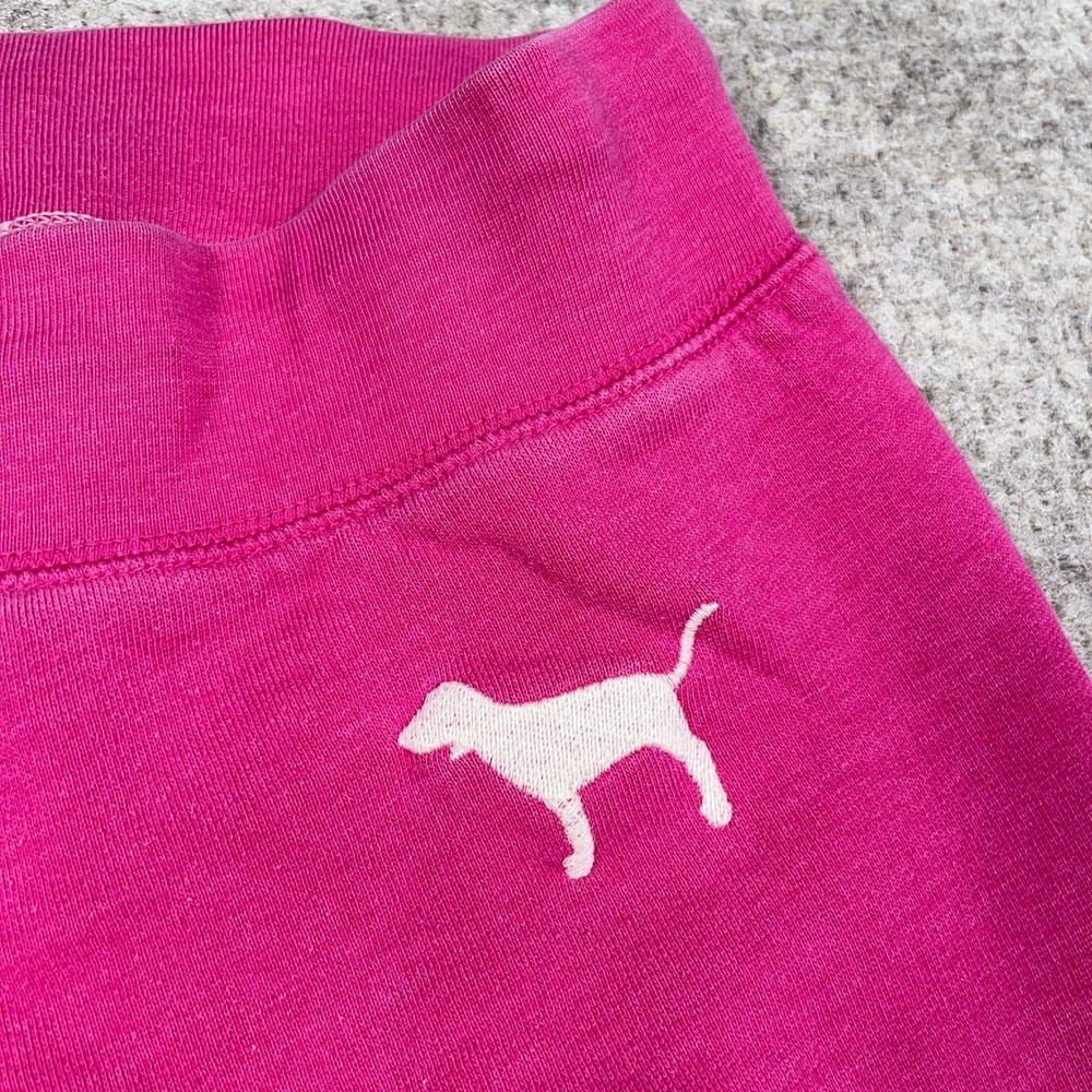 Vintage Y2K Victoria Secret PINK Sweatpants Women Small Joggers Spellout Baggy - Picture 6 of 9